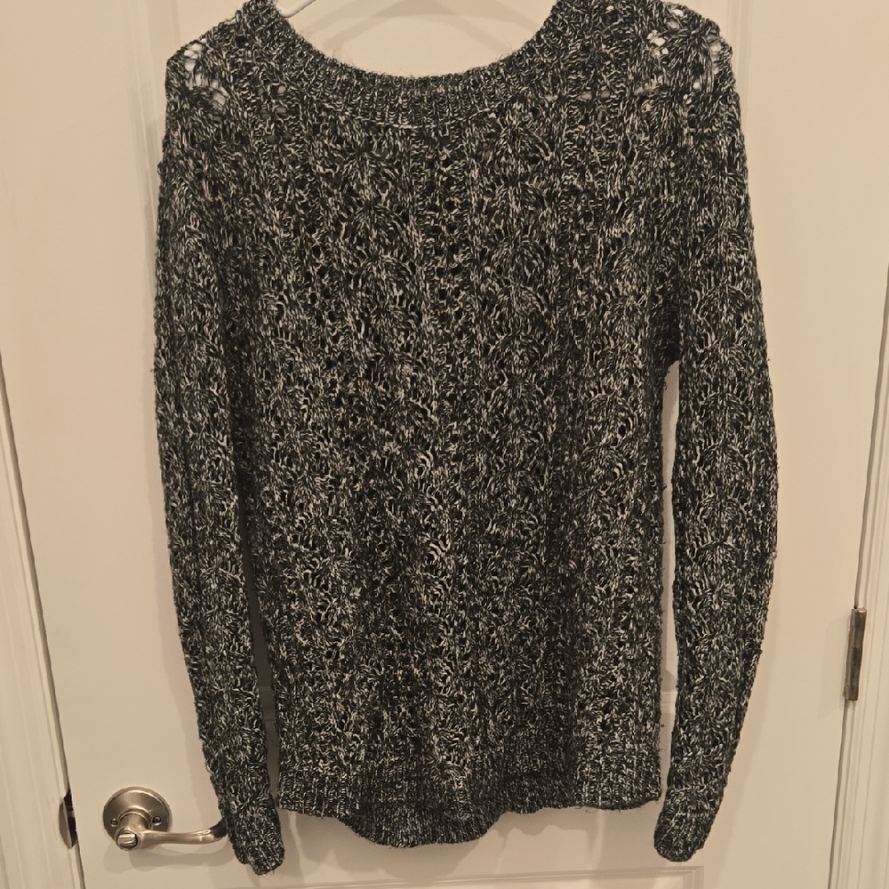 La Hearts Monochrome Knit Sweater